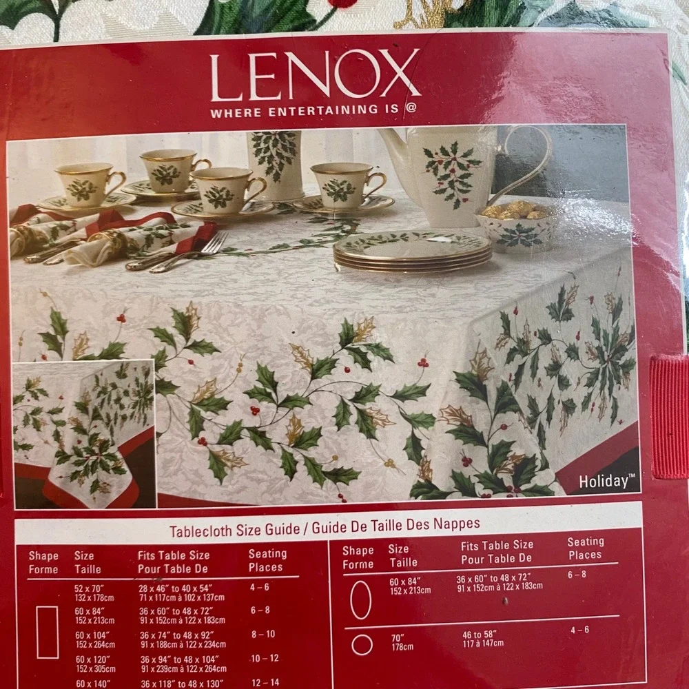 Lenox holiday damask